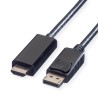 CABLE DISPLAYPORT M-HDMI MACHO 7,5M V1.2