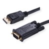 CABLE DISPLAYPORT M-VGA M 2M V.1.2 NEGRO