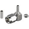 CONECTOR SMA MACHO RG174 LMR100 CODO