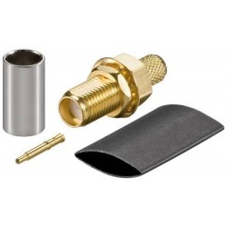CONECTOR RP-SMA RG58 CUERPO H PIN M
