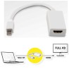 ADAPTADOR MINIDP M-HDMI H V.1.2 15cm BLA