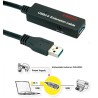 CABLE USB A 3.0 M-H AMPLIFICADO 20M V3.2