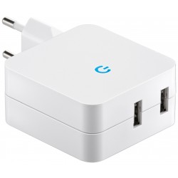 ALIMENTADOR 220V 2xUSB 4A...