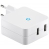 ALIMENTADOR 220V 2xUSB 4A BLANCO