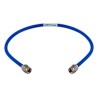 CABLE SMA M-M 0,50Mts 18GHz 50 Ohm AZUL