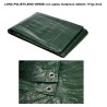 LONA POLIETILENO VERDE con ojales 4x6mts