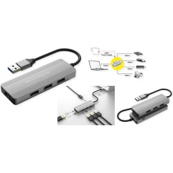 ADAPTADOR USB A M-4xUSB 3.2...