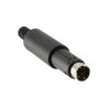 CONECTOR MINIDIN 6P M AEREO PLASTICO