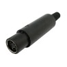 CONECTOR MINIDIN 4P H AEREO PLASTICO