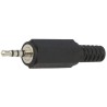 CONECTOR MINIJACK M 2,5mm ST 4P NEGRO