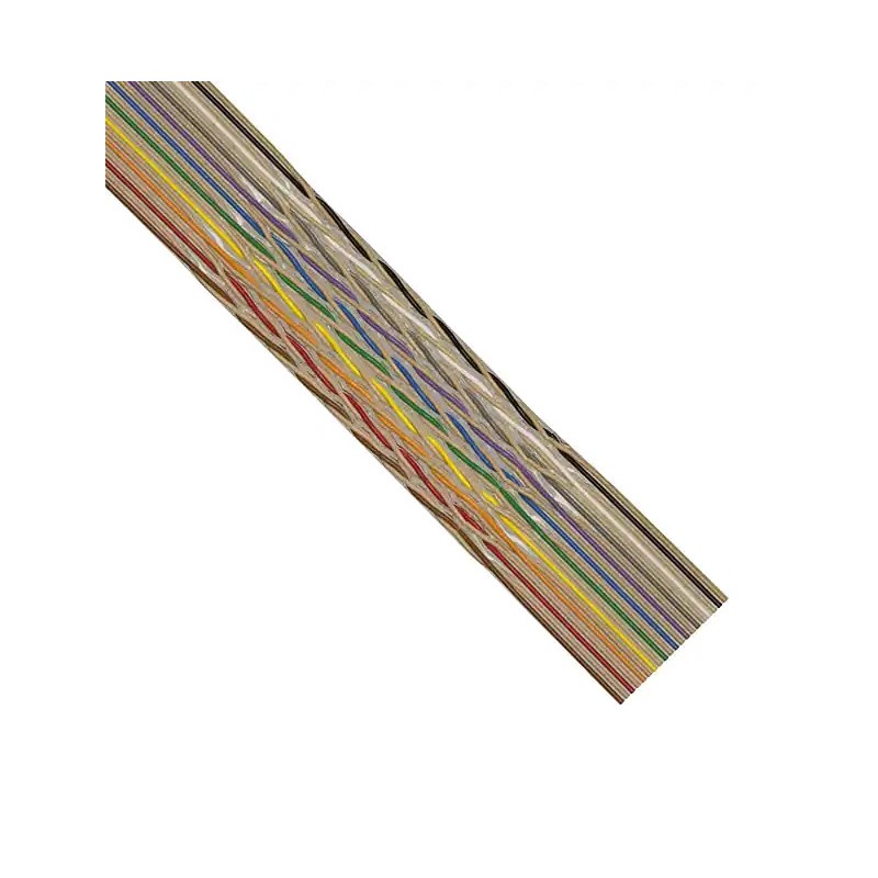 CABLE PLANO TWISTEADO COLORES 14 VIAS