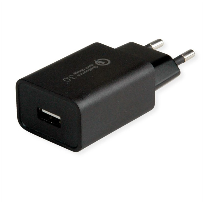 ALIMENTADOR 220V 1xUSB A QC3.1 5V 3A 18W