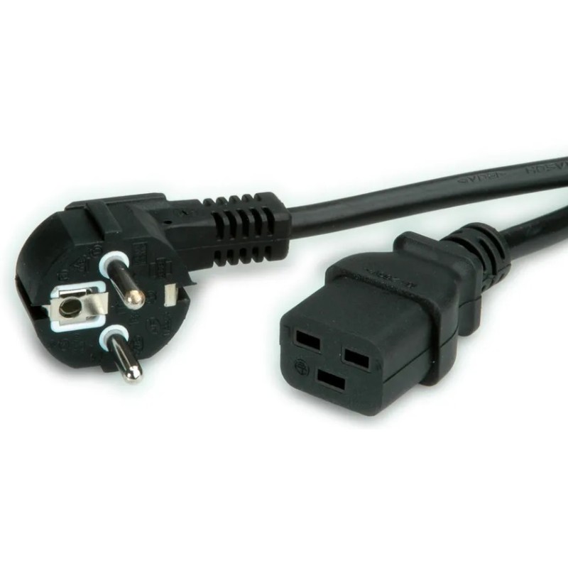 CABLE ALIMENTACION SCHUKO M-C19 H 0,8M N