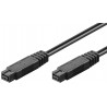 CABLE FIREWIRE 9p M-9p M 1,8MTS