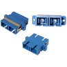ADAPTADOR F.O. SC/UPC DUPLEX MONOMODO AZ