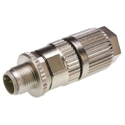 CONECTOR M12 ETHERNET MACHO 4P HARTING