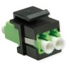 ADAPTADOR F.O. LC DUPLEX OM5 KEYSTONE VE