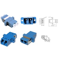 ADAPTADOR F.O. LC/PC DUPLEX...
