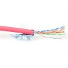 CABLE FTP CAT5E FLEXIBLE ROJO LSZH