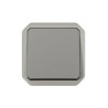CONMUTADOR NEW PLEXO COMPONIBLE GRIS