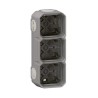 CAJA TRIPLE SUPERFICIE NEW PLEXO LEGRAND
