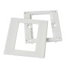 MARCO+BASTIDOR 43,8x65 BLANCO VALUE