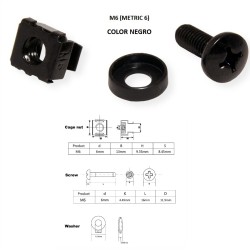KIT TORNILLERIA PARA RACK...