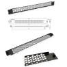 PANEL 19" 1U VENTILADO/PERFORADO NEGRO s