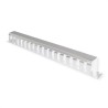 PASAHILOS 19" CON TAPA PRESION 1U 4cm G