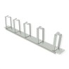 PASAHILOS 19" 1Ux5 GANCHOS METALICO 7cmG