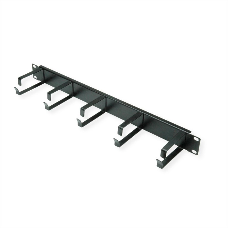 PASAHILOS 19" 1Ux5 GANCHOS METALICO 7cmN