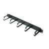 PASAHILOS 19" 1Ux5 GANCHOS METALICO 7cmN