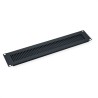 PANEL 19" 2U VENTILADO/PERFORADO NEGRO