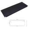 PANEL 19" 4U CIEGO COLOR NEGRO