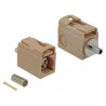 CONECTOR FAKRA TIPO I SMB HEMBRA BEIGE