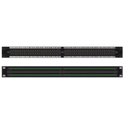 PANEL 19" 1U AUDIO 2x48 BANTAM NORMALIZA