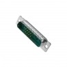 CONECTOR SUB-D MIXTO 13W3P 10P M+3PIN M