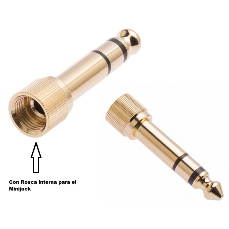 ADAPT JACK M 6,3 ST-MINIJACK H 3,5mm ROS