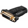 ADAPTADOR HDMI HEMBRA-DVI-D HEMBRA ORO