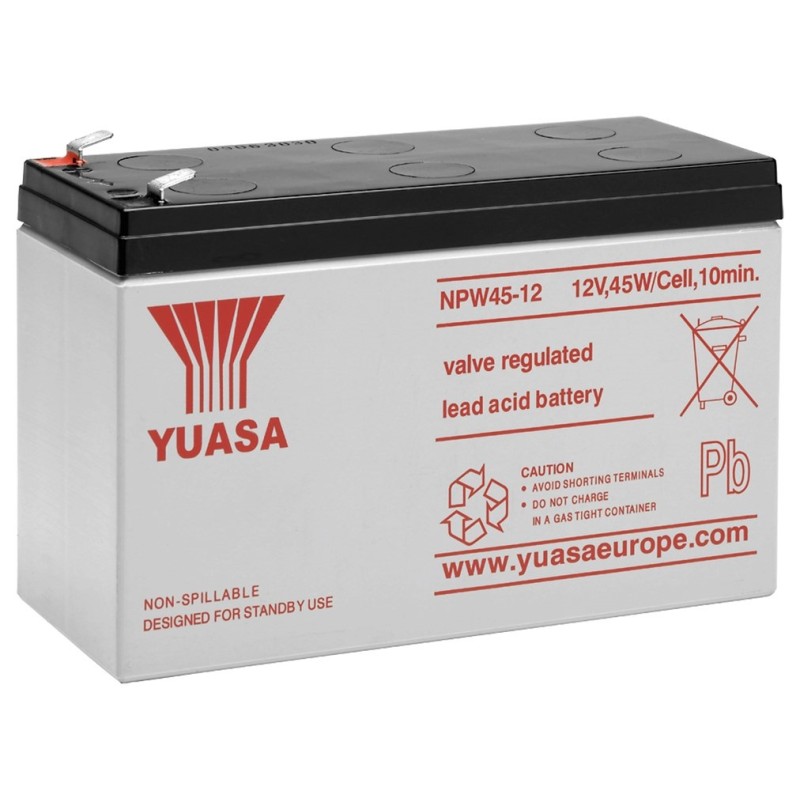 BATERIA ACIDO 12V 8.5Ah YUASA