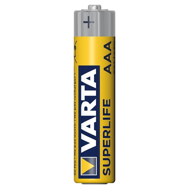 PACK 4U/PILA R03 ALKALINA AAA VARTA