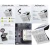 FOCO LED 1.5W 220lm IP65+SENSOR+SOLAR BL
