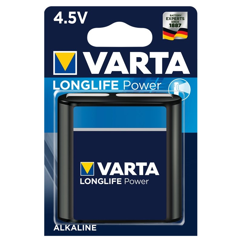 PILA ALKALINA 12V 3LR12 PLANA 4912 VARTA