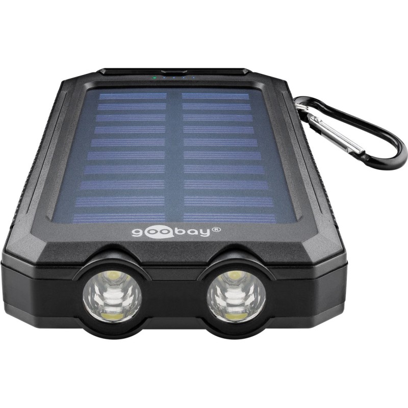 POWERBANK 8.000 mAh+CARGA SOLAR+LINTERNA
