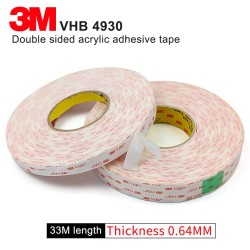 CINTA 3M SCOTCH 4930 VHB P 19mmx33mts