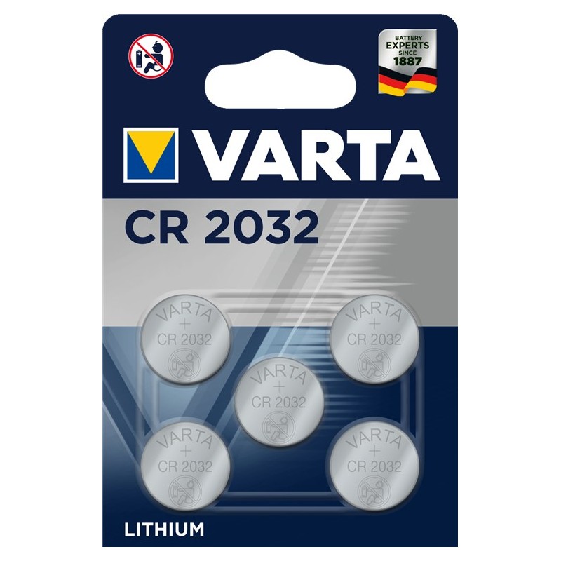 PILA BOTON CR2032 3V VARTA BLISTER 5u/