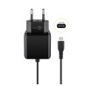 ALIMENTADOR 220V MICRO USB B 3A NEGRO15W
