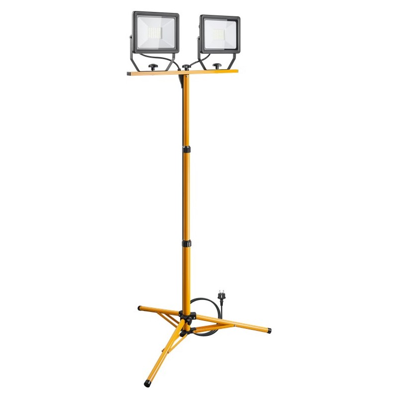 FOCO DOBLE LED PORTATIL+TRIPODE IP65100W