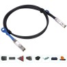 CABLE 4xMINI SAS EXTERNO SFF8644 M-M 1M