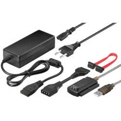 CABLE ADAP USB A SATA IDE +...